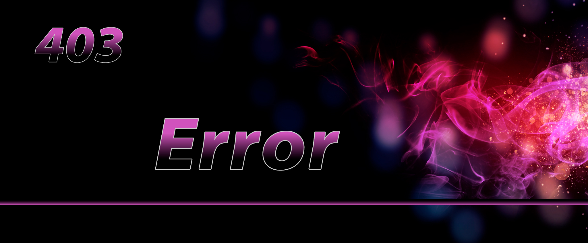 403 Error