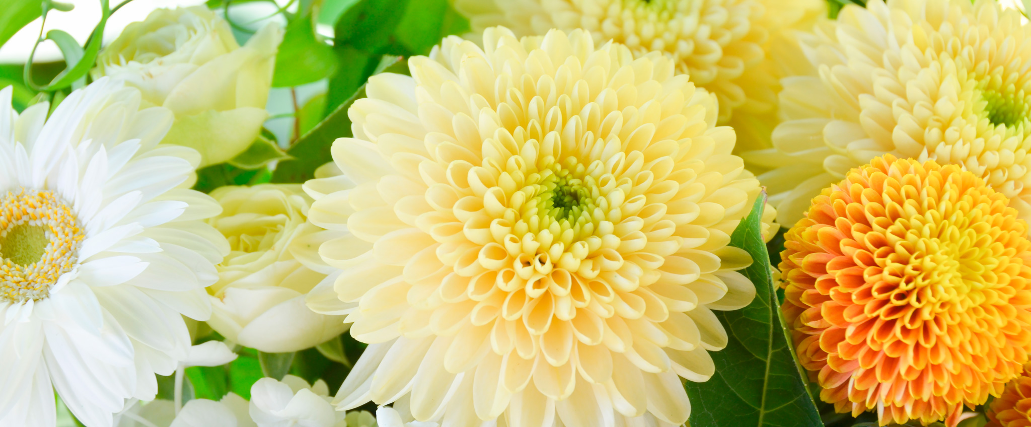 お供えの花
